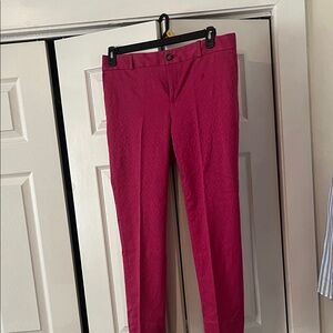 Banana Republic Pink Straight Leg Pants